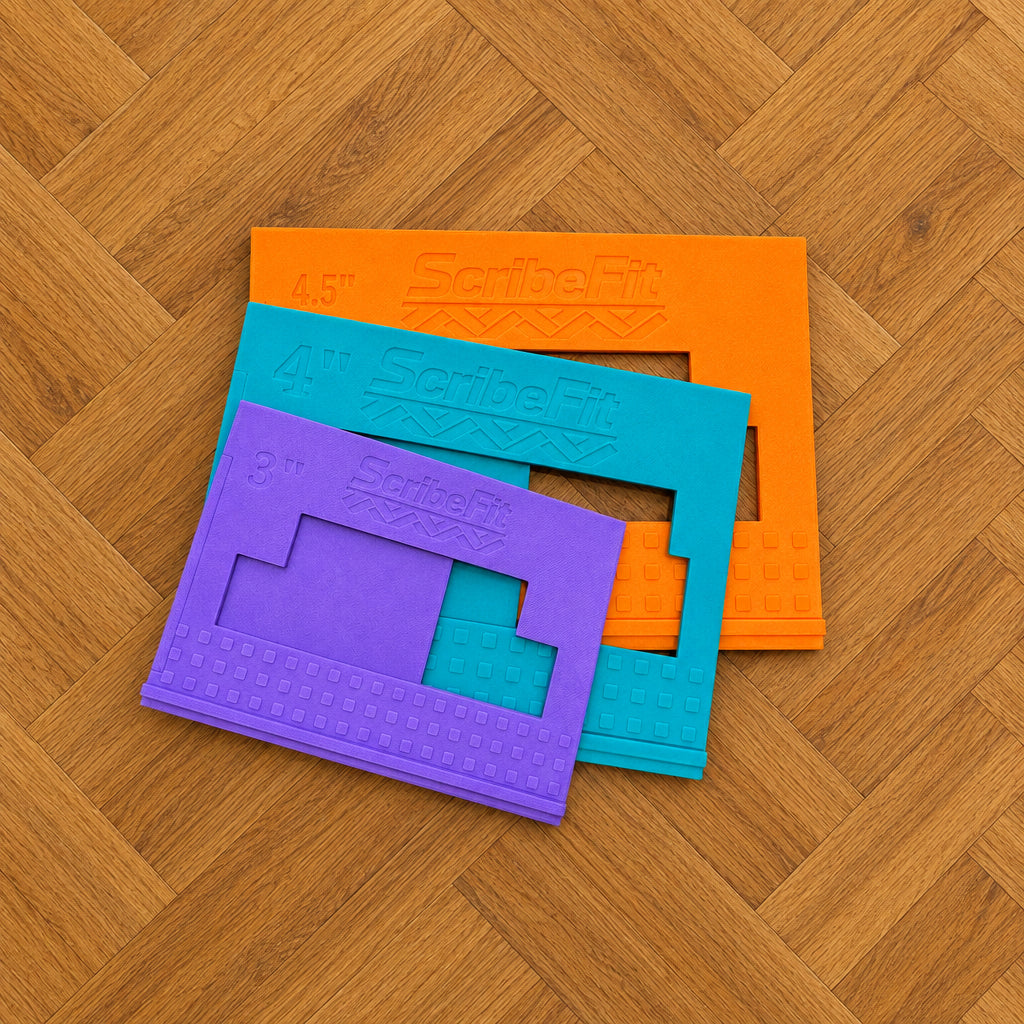 3-Pack LVT Herringbone Scribe Tool Set