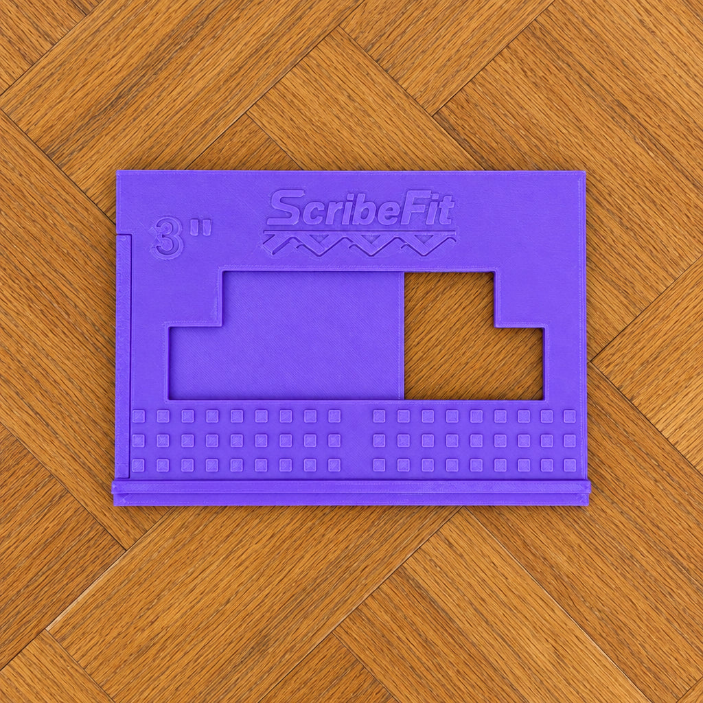 3" LVT Herringbone Scribe Tool