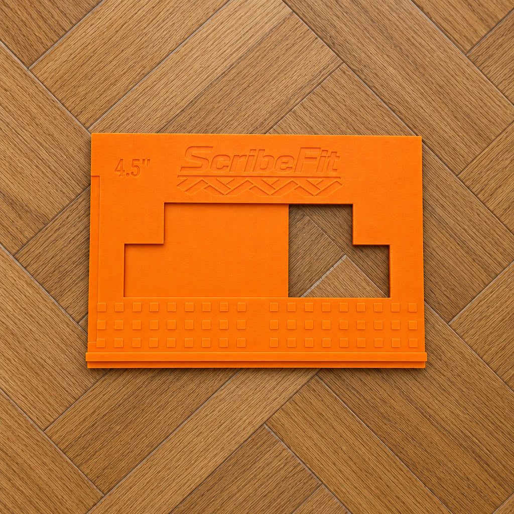 4.5" LVT Herringbone Scribe Tool