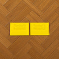 2 x Straight Lay Back boards